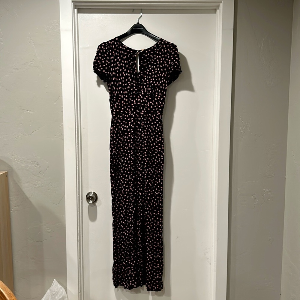 Free People floral jumpsuit
